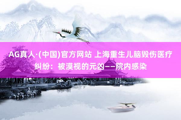 AG真人·(中国)官方网站 上海重生儿脑毁伤医疗纠纷:被漠视的元凶——院内感染